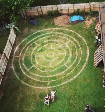 Artistic Sacred Food Garden