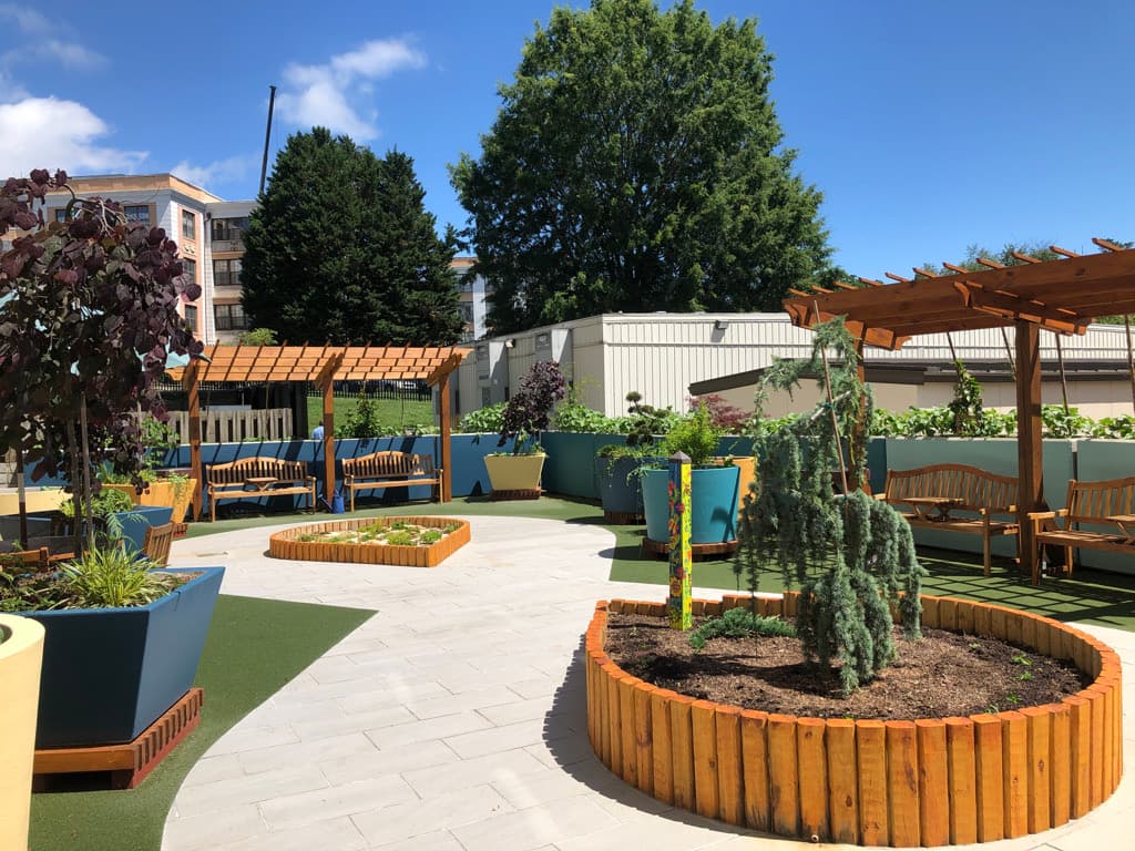The VA Hospital - Roof Top Garden