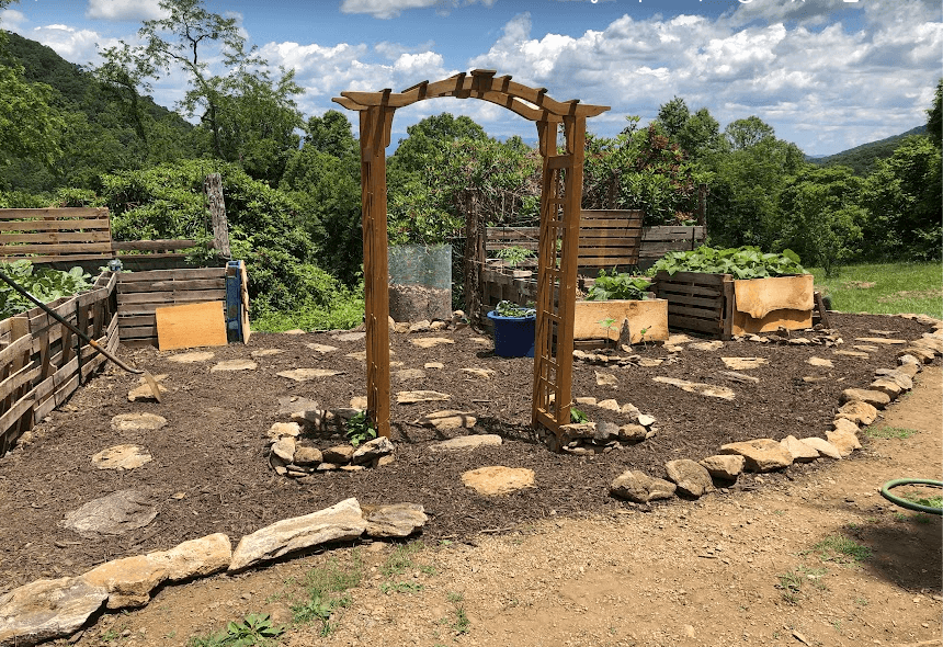 Pallet Raised Bed Garden